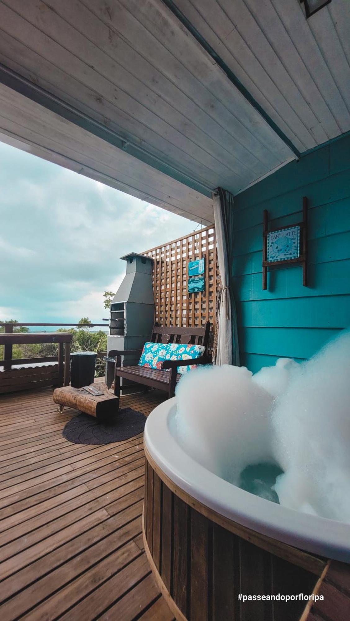 Loft Com Lago Hidro E Vista Para O Mar Флорианополис Экстерьер фото
